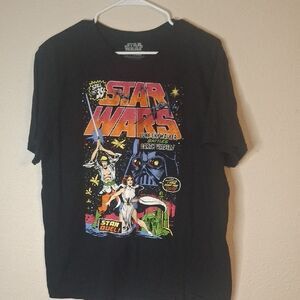 Star Wars Black T-Shirt size XL